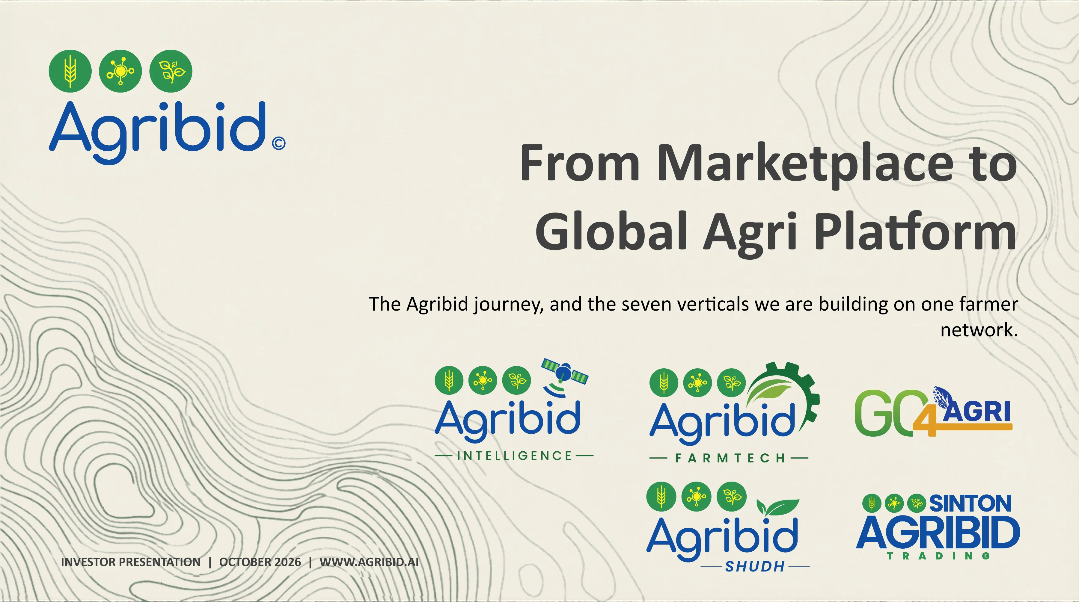 Agribid company profile, page 1 of 21